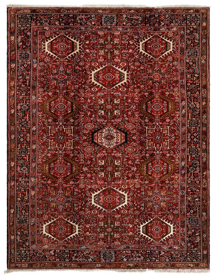 Detail image of 7' 9 x 10' 11 Gharajeh Rug