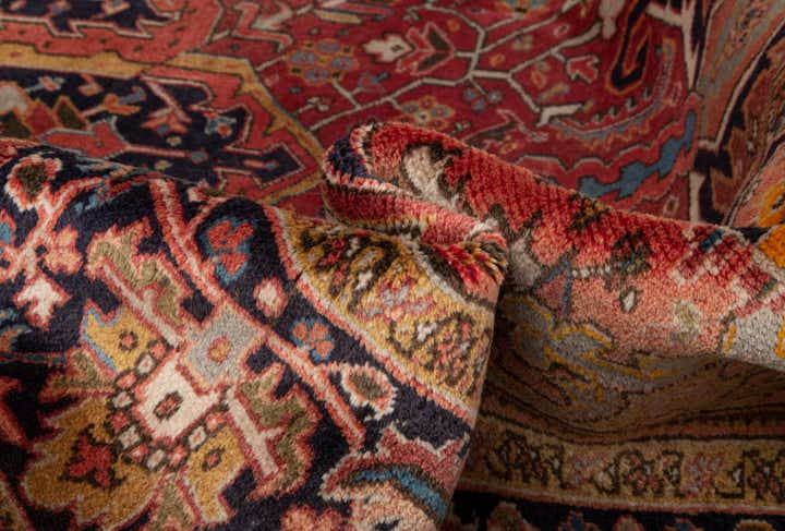 7' 9 x 11' 10 Gharajeh Wool Rug