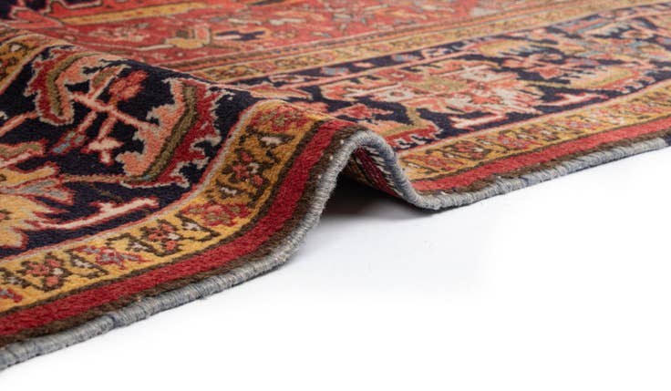Detail image of 7' 9 x 11' 10 Gharajeh Wool Rug