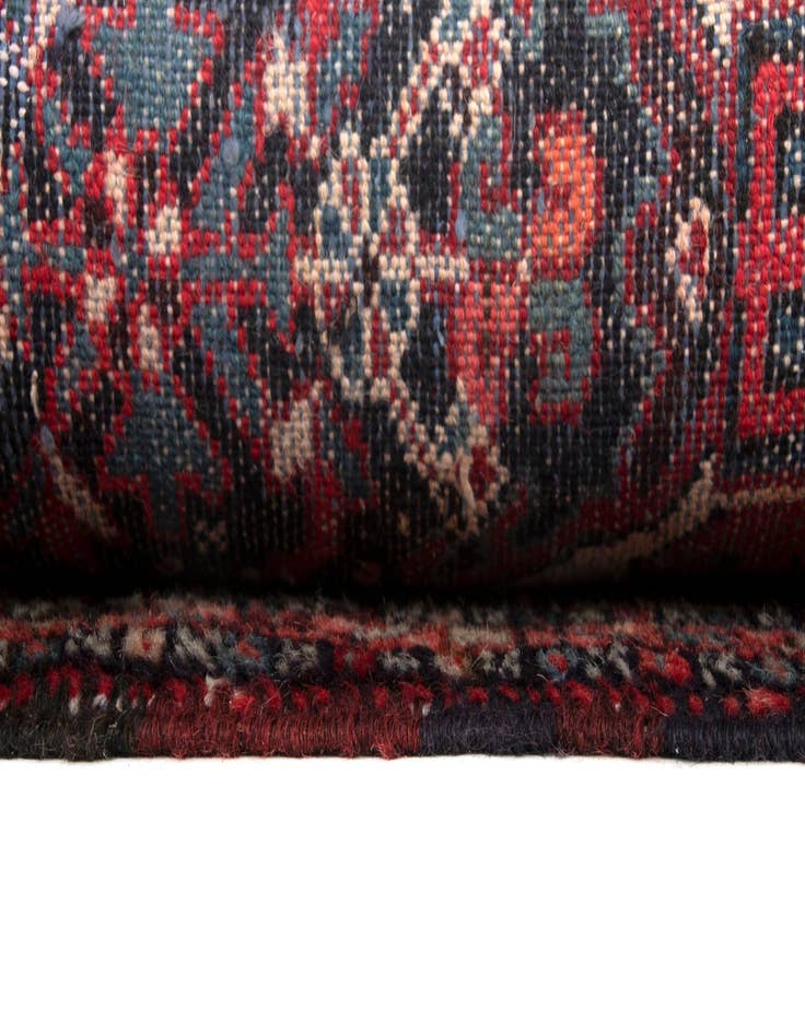 Detail image of 8' 6 x 11' 8  Hand Knotted Gharajeh Persian Wool Rug