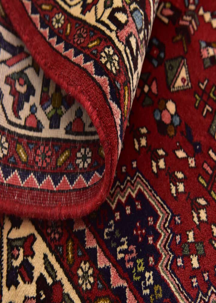 6' 8 x 10' 2 Hand Knotted Ghashghaei Persian Wool Rug