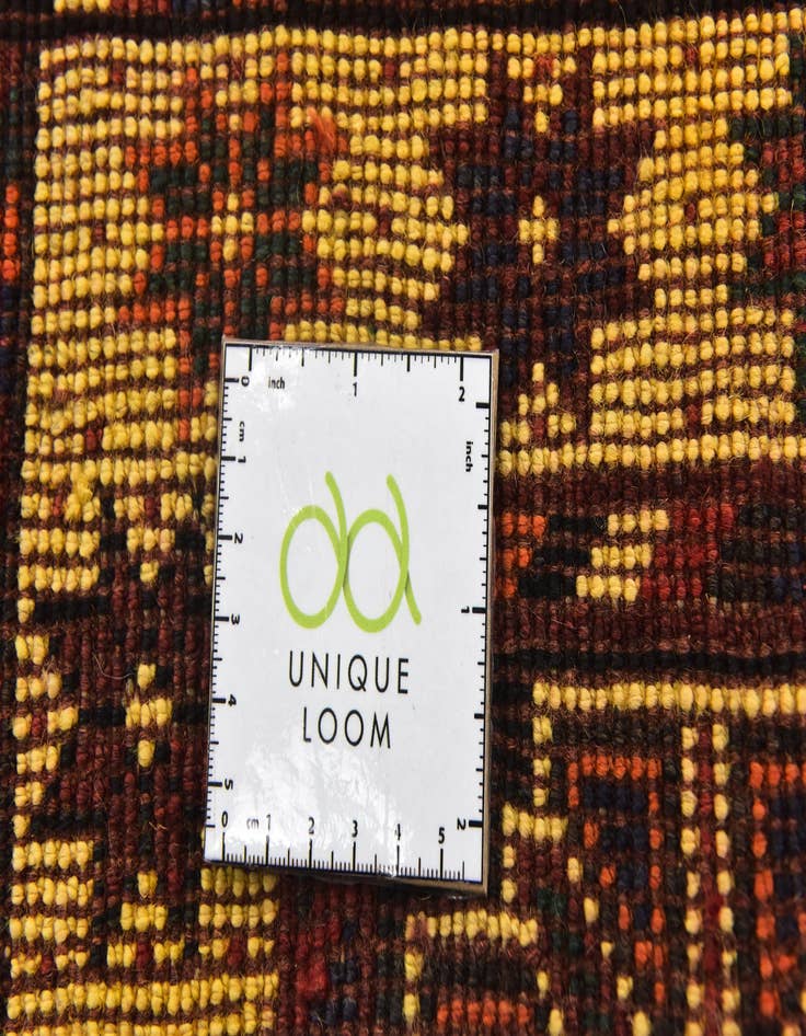 Detail image of 3' 9 x 5' 4 Hand Knotted Ghashghaei Persian Wool Rug