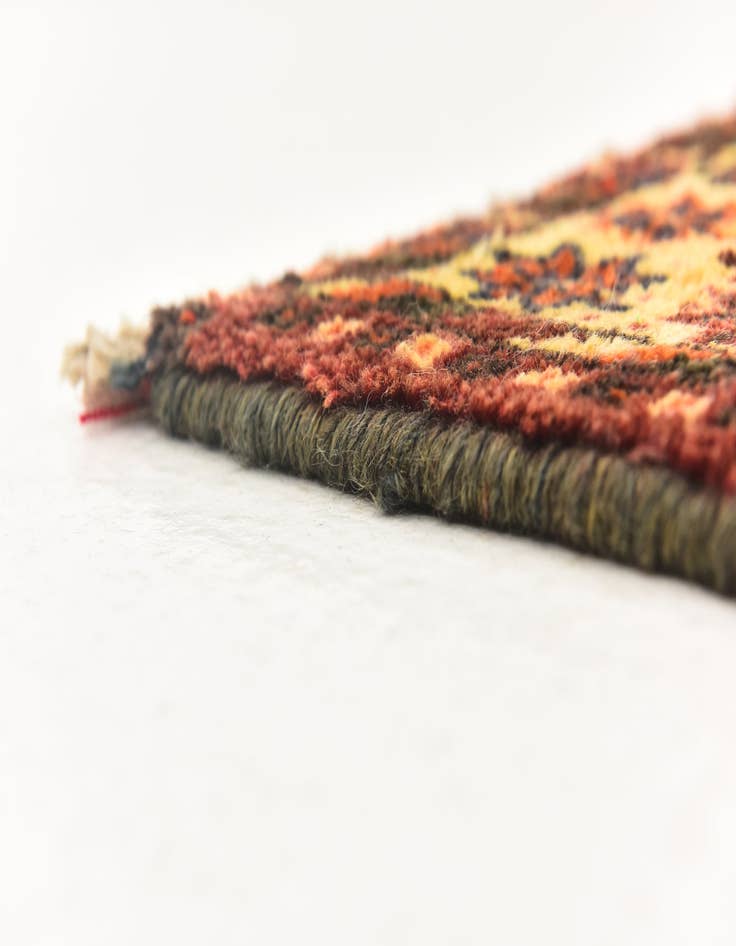 Detail image of 3' 9 x 5' 4 Hand Knotted Ghashghaei Persian Wool Rug