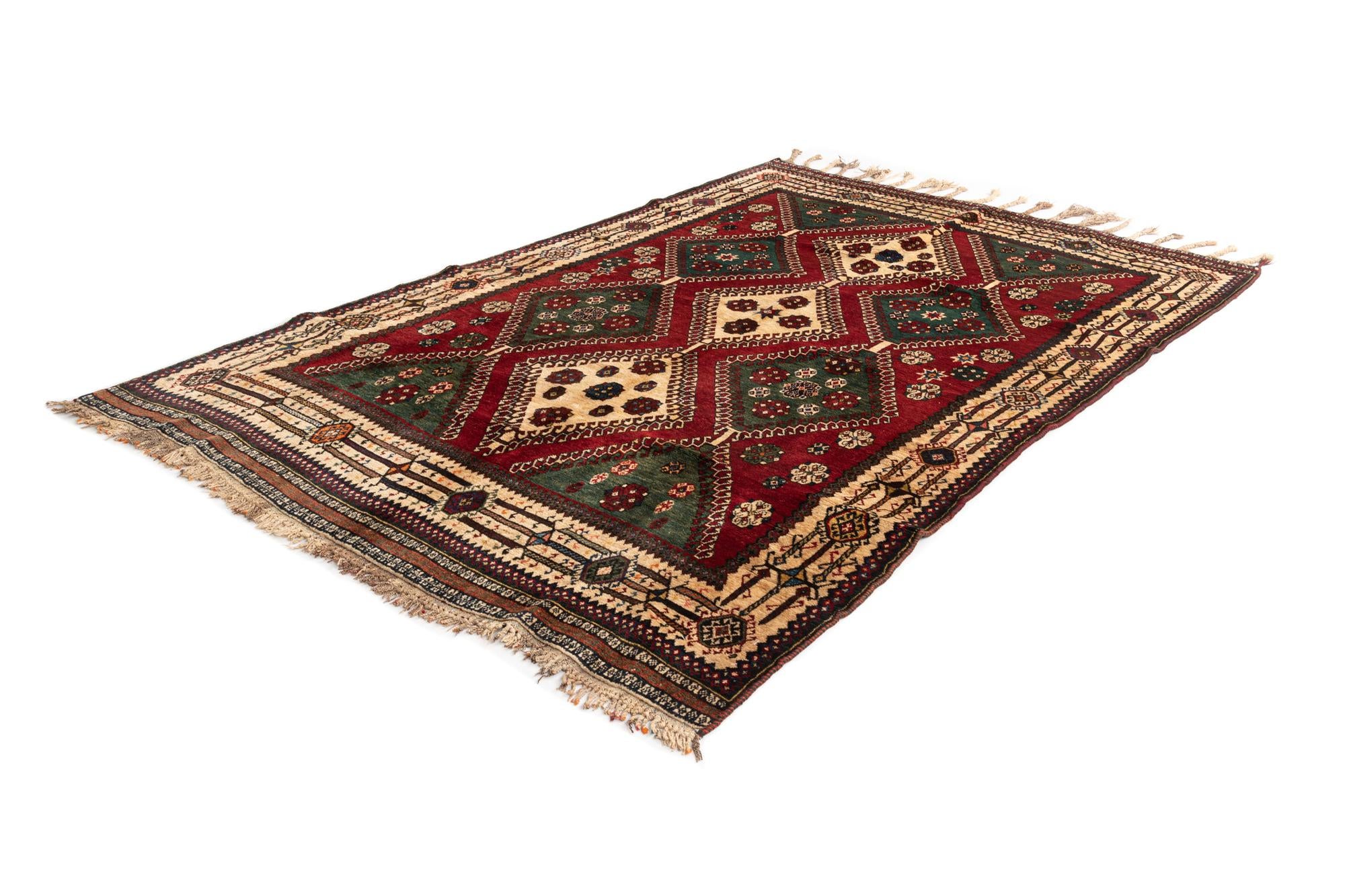 5' 3 x 8' 6 Ghashghai Wool Rug