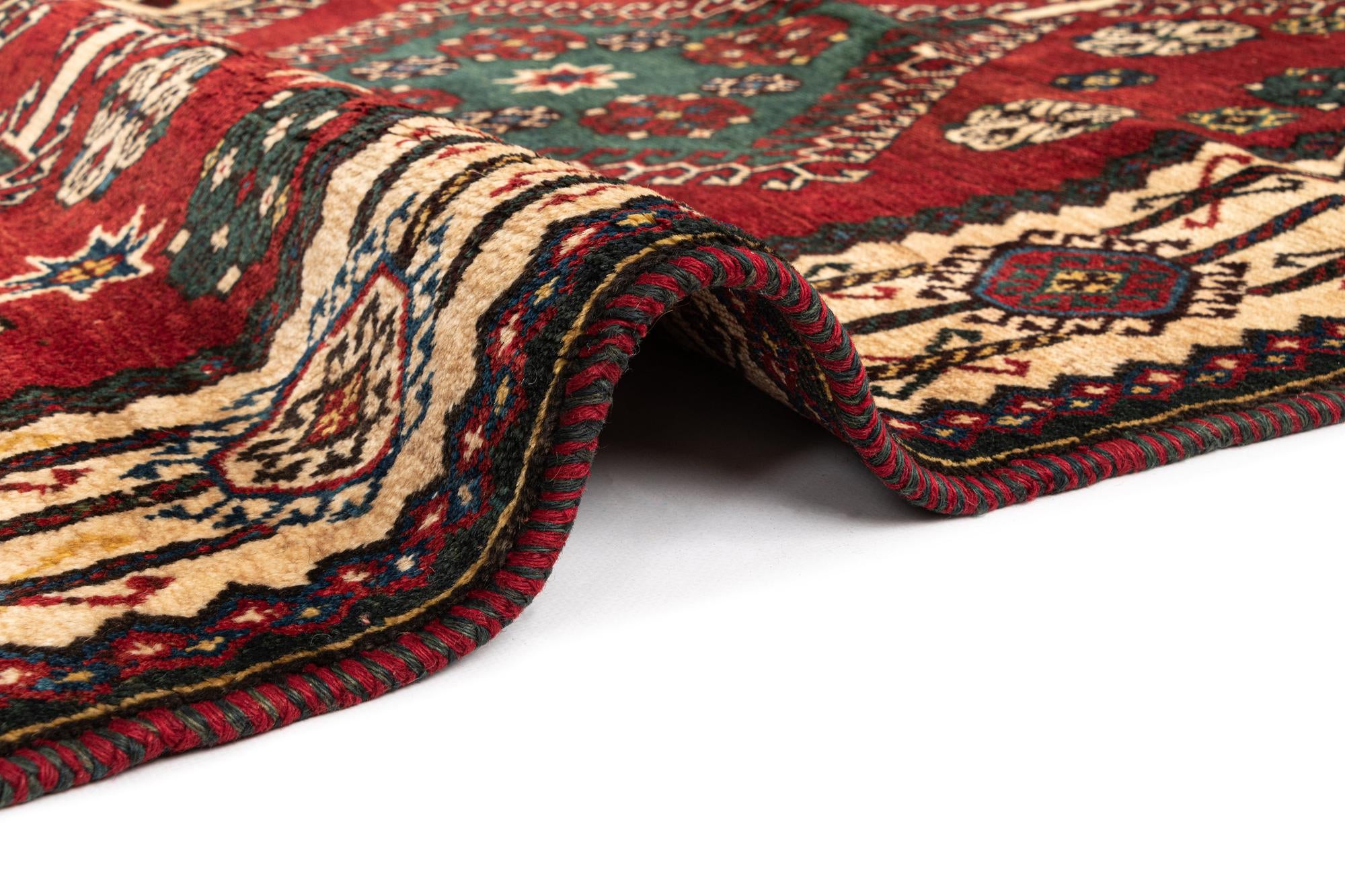 5' 3 x 8' 6 Ghashghai Wool Rug