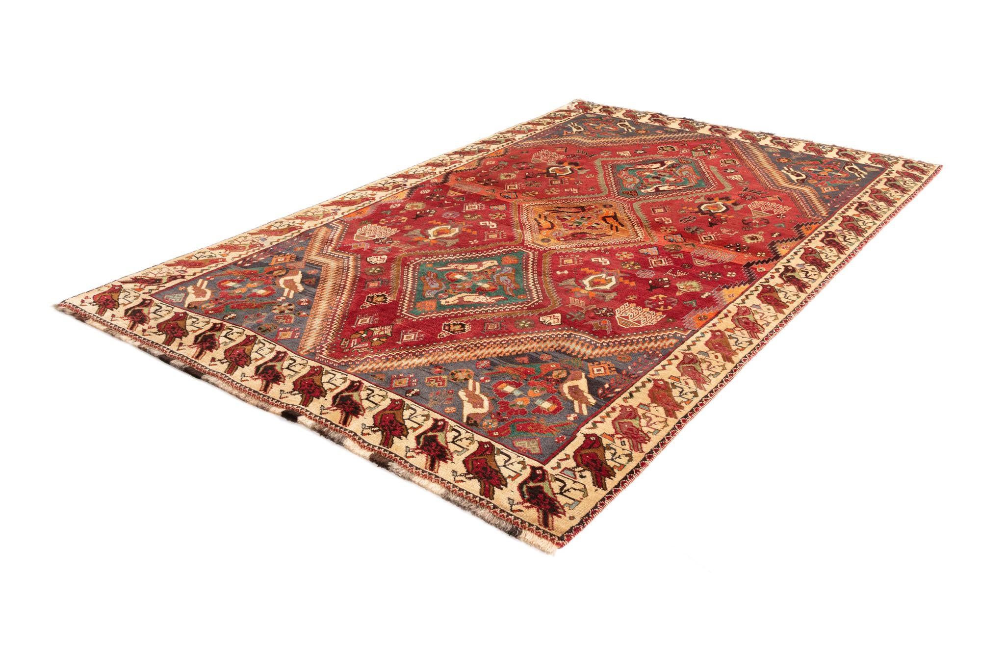 5' 8 x 9' 3 Ghashghai Wool Rug