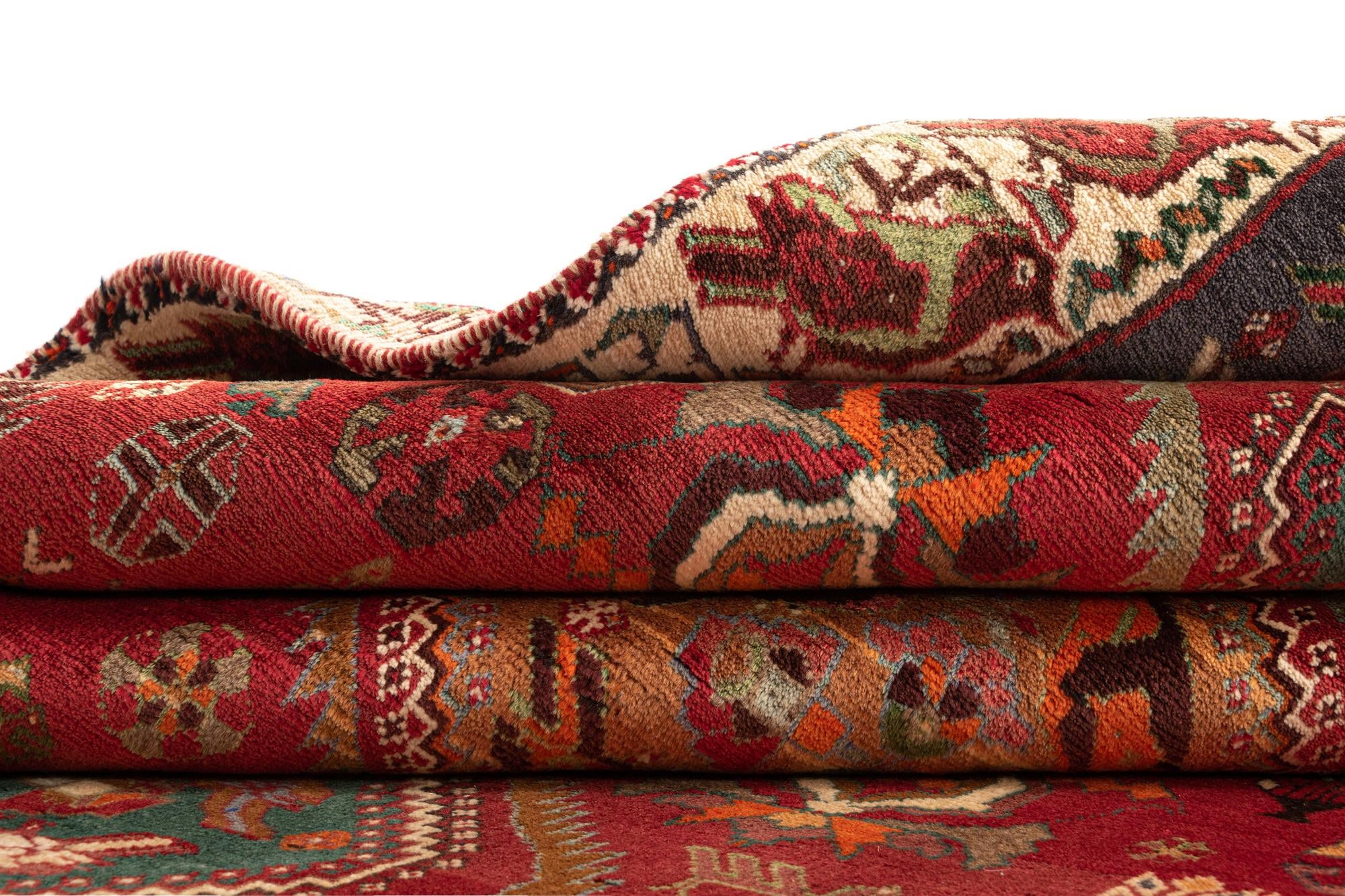 5' 8 x 9' 3 Ghashghai Wool Rug
