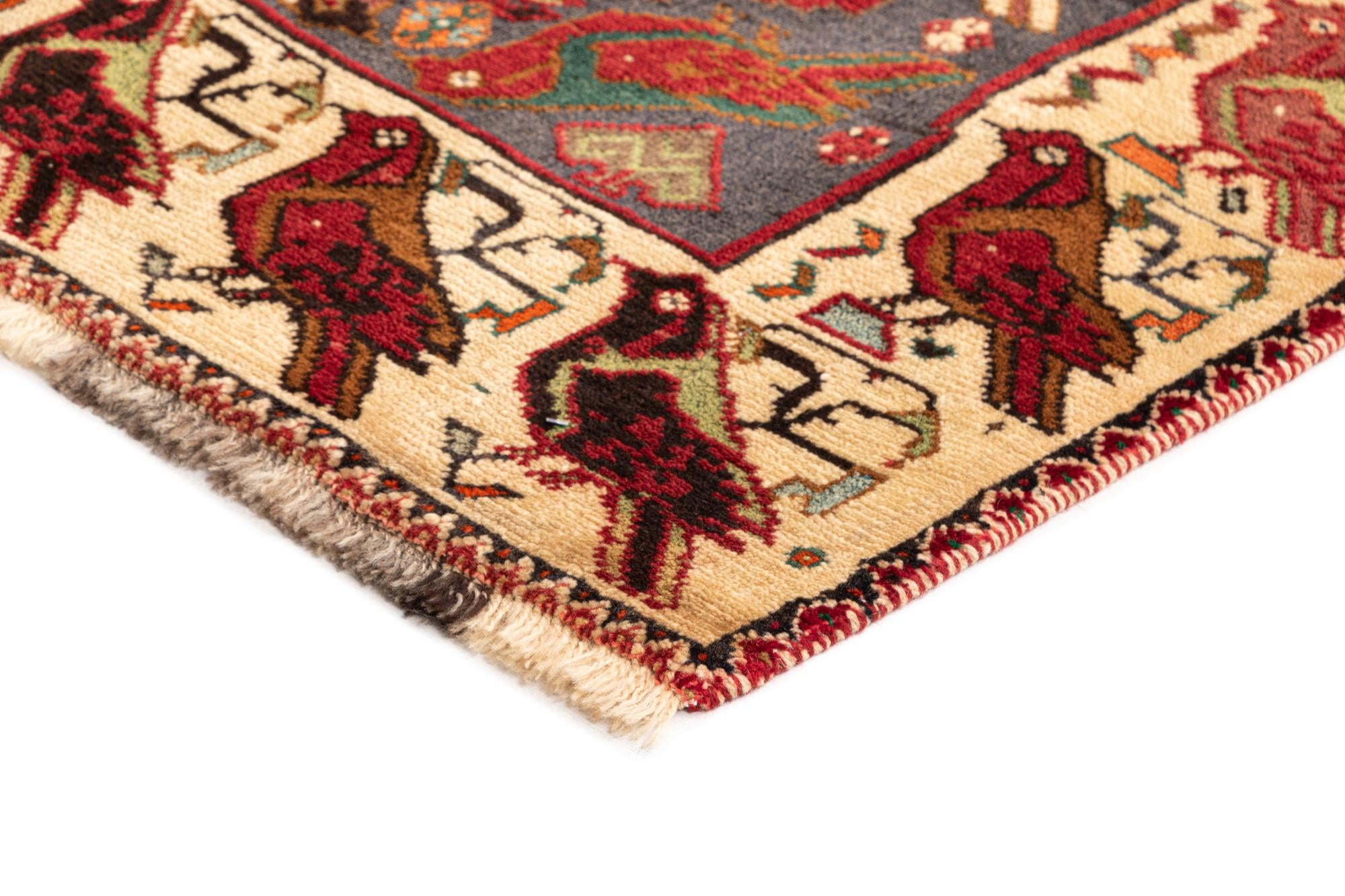 5' 8 x 9' 3 Ghashghai Wool Rug