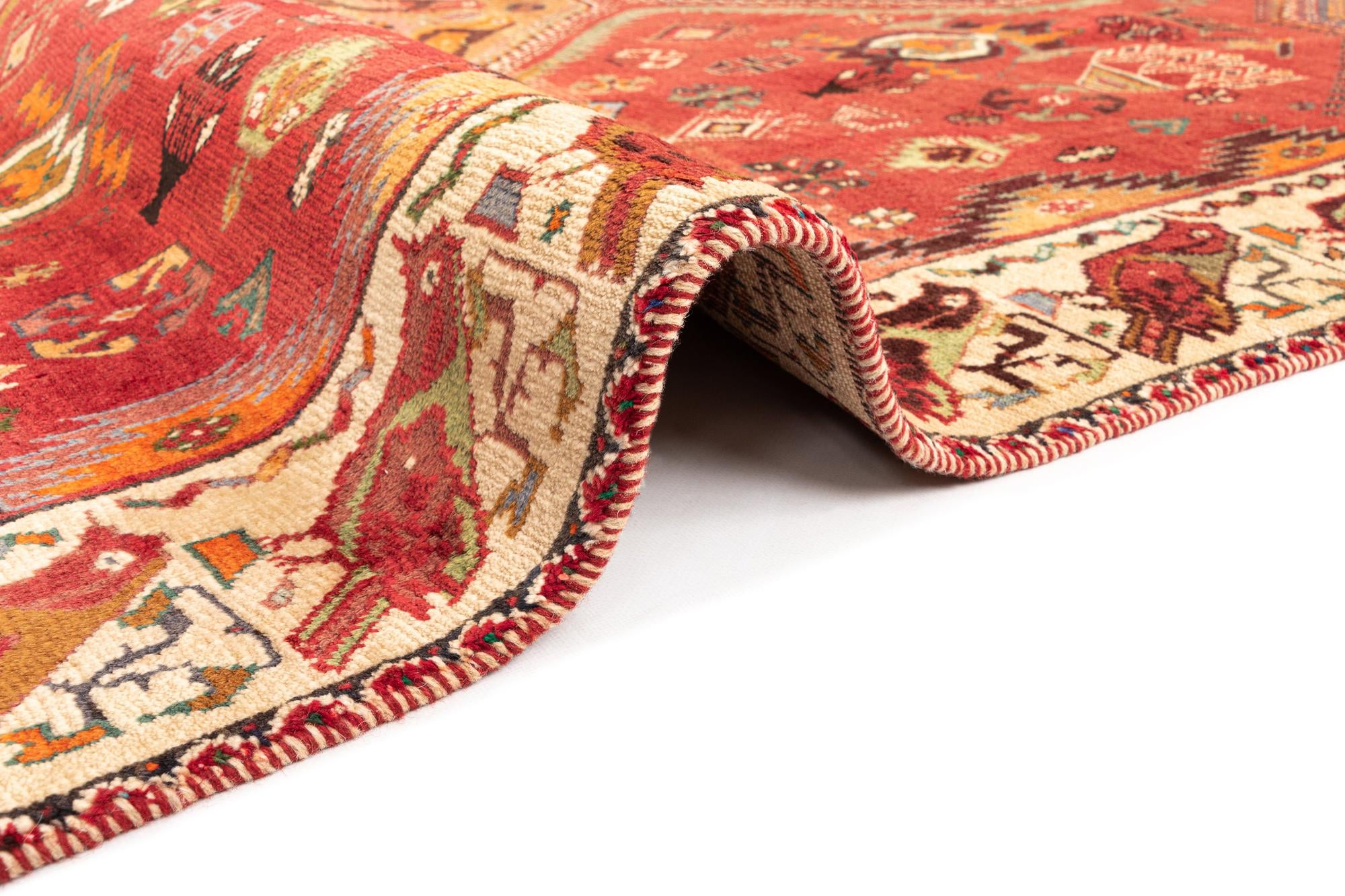 5' 8 x 9' 3 Ghashghai Wool Rug
