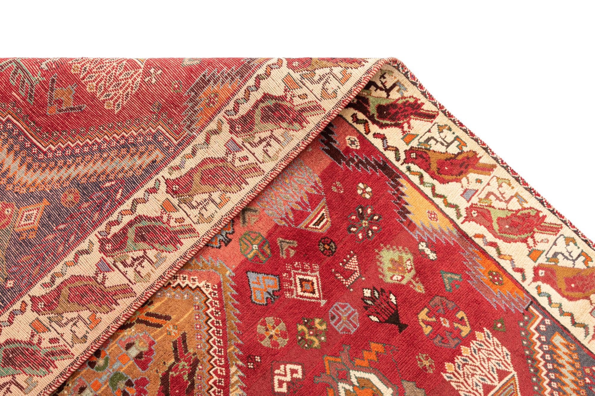 5' 8 x 9' 3 Ghashghai Wool Rug