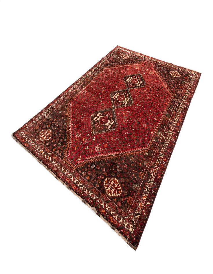 Detail image of 7' 4 x 10' 7 Ghashghai Wool Rug