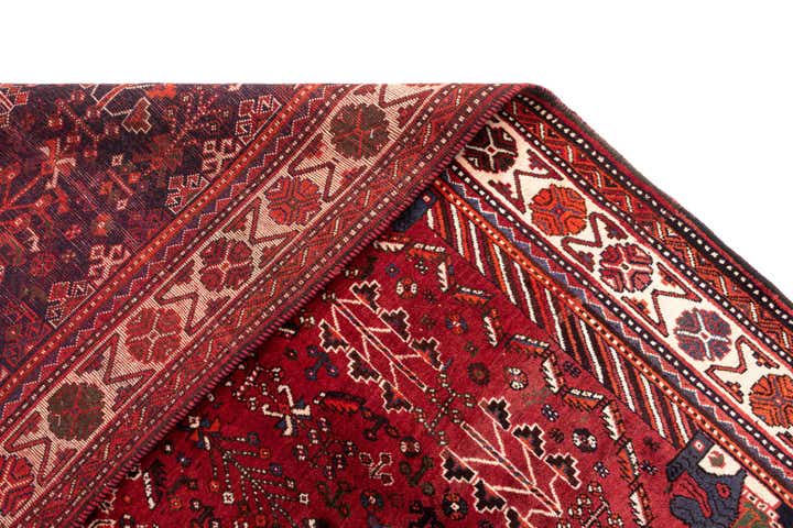 7' x 10' 6 Ghashghai Wool Rug