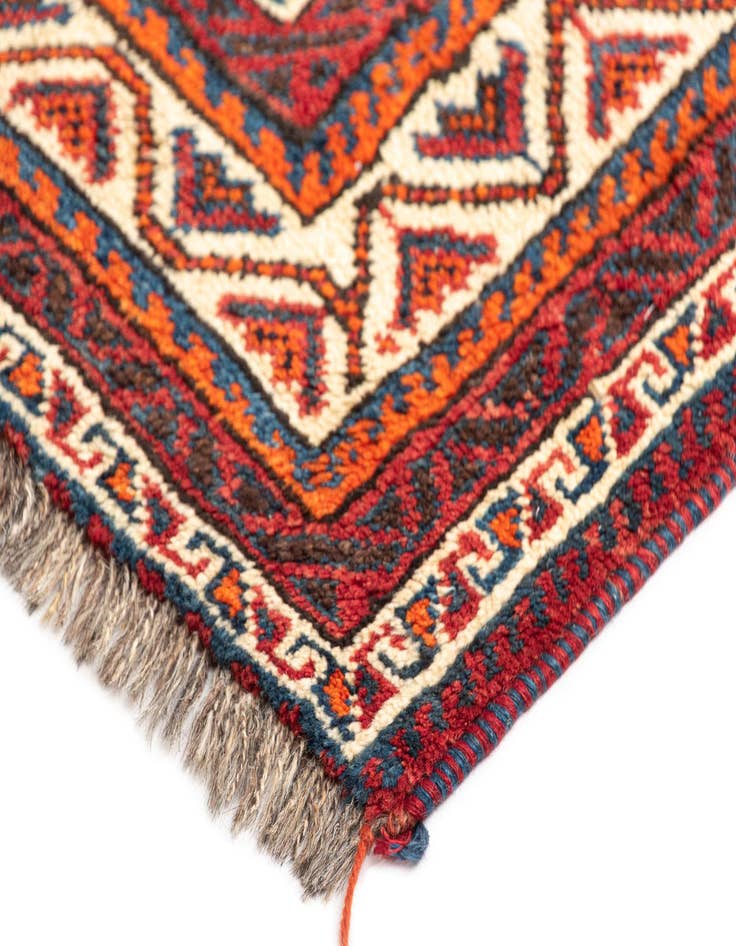 Detail image of 6' 2 x 9' Ghashghai Wool Rug