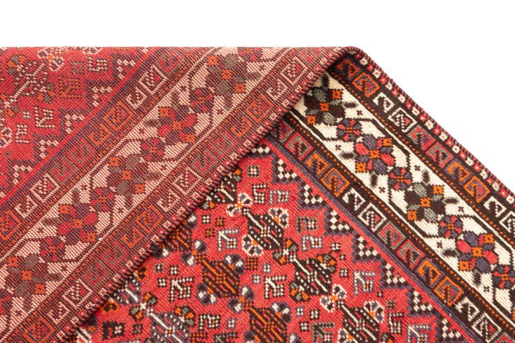 Vue détaillée : 160cm x 195cm Ghashghai Tapis Laine