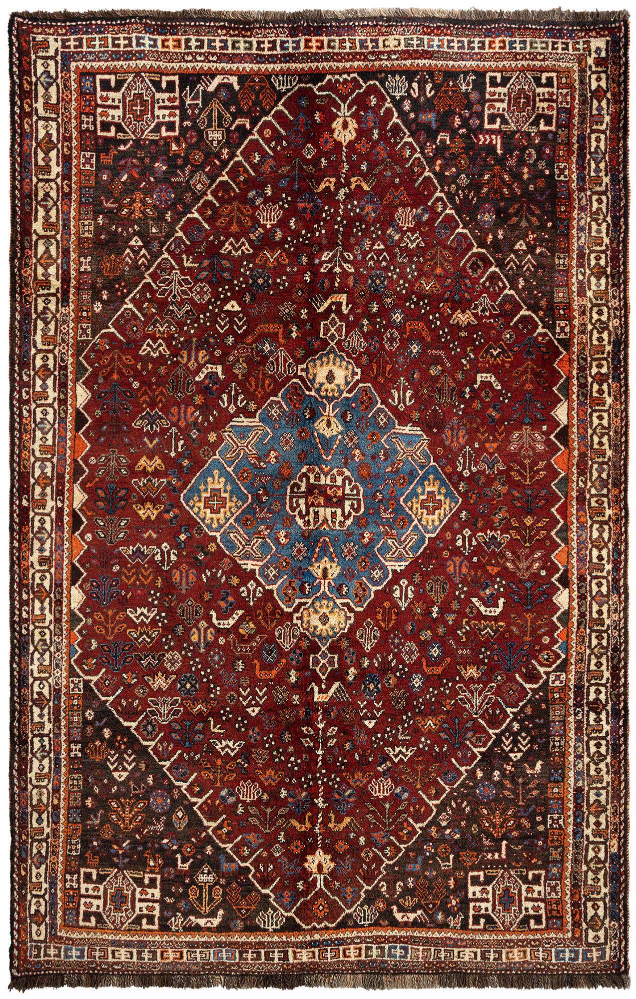 5' 5 x 8' 5 Ghashghai Wool Rug