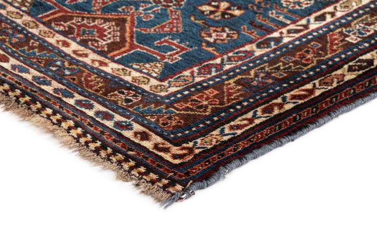 Detail image of 4' 9 x 6' 5 Ghashghai Wool Rug