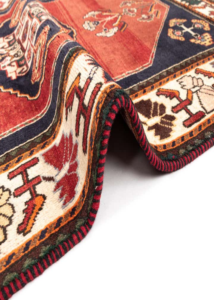 3' 10 x 5' Ghashghai Wool Rug