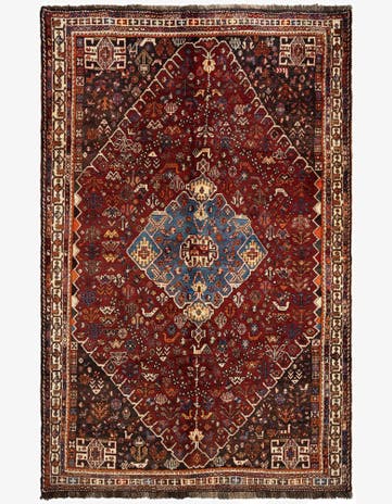 5' 5 x 8' 5 Ghashghai Wool Rug