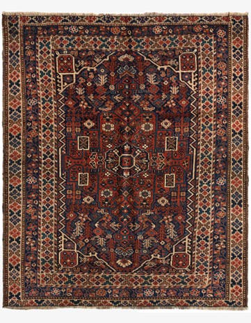 5' 1 x 6' 1 Ghashghai Wool Rug
