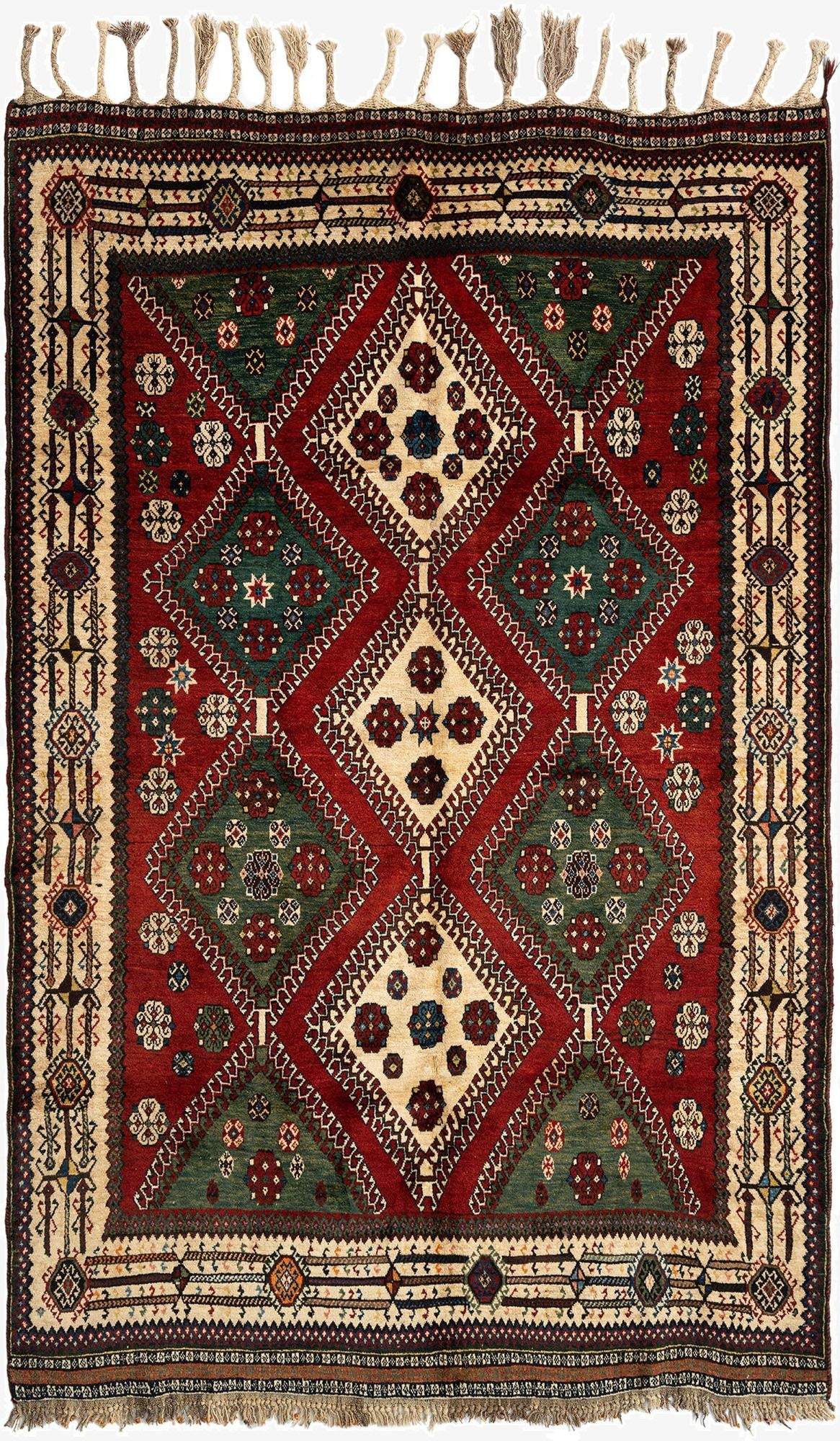 5' 3 x 8' 6 Ghashghai Wool Rug