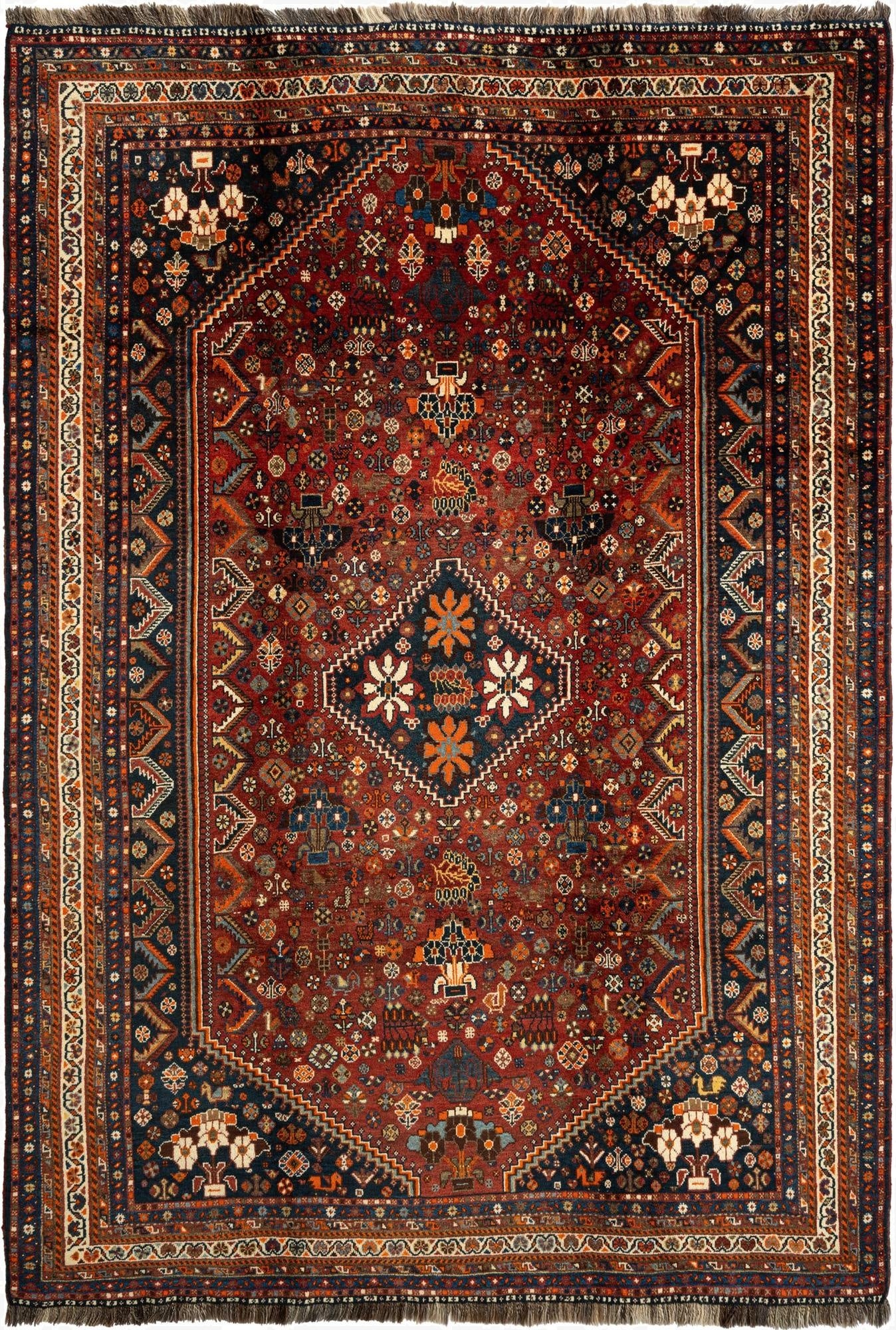 7' 1 x 10' 3 Ghashghai Wool Rug