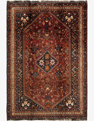 7' 1 x 10' 3 Ghashghai Wool Rug
