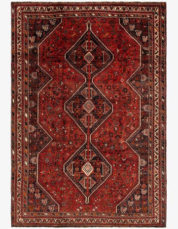 7' x 10' 2 Ghashghai Wool Rug
