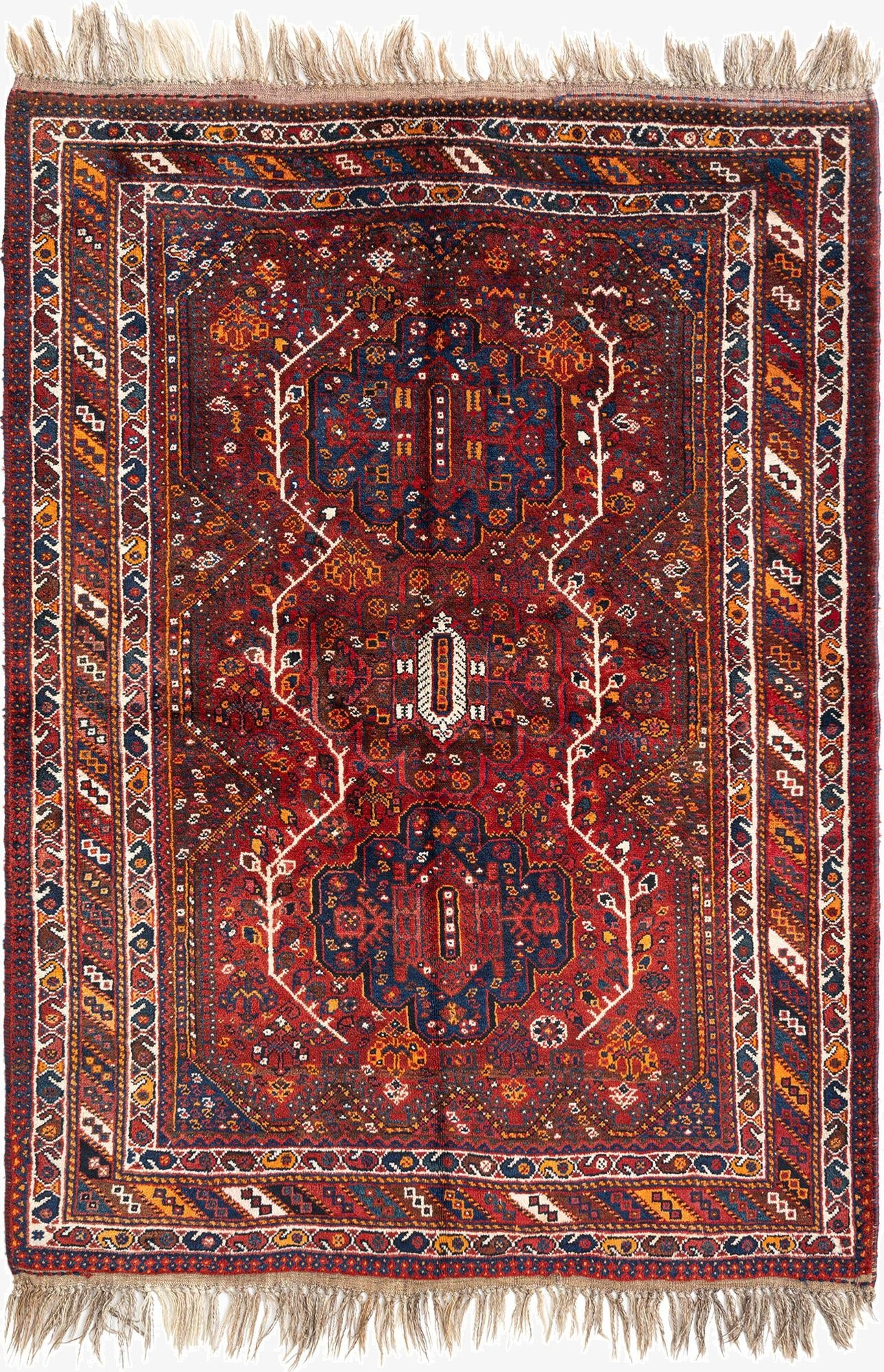 Primary image 150cm x 210cm Ghashghai Wool Rug