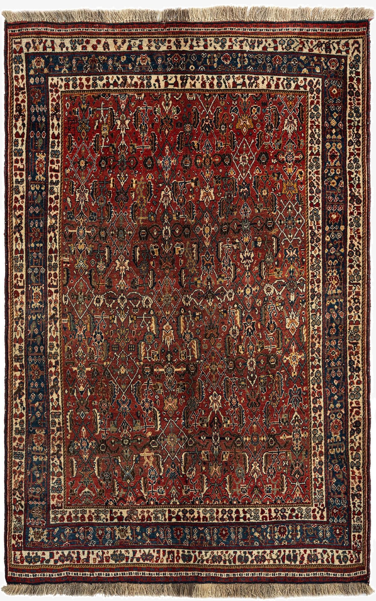5' 3 x 8' 6 Ghashghai Wool Rug