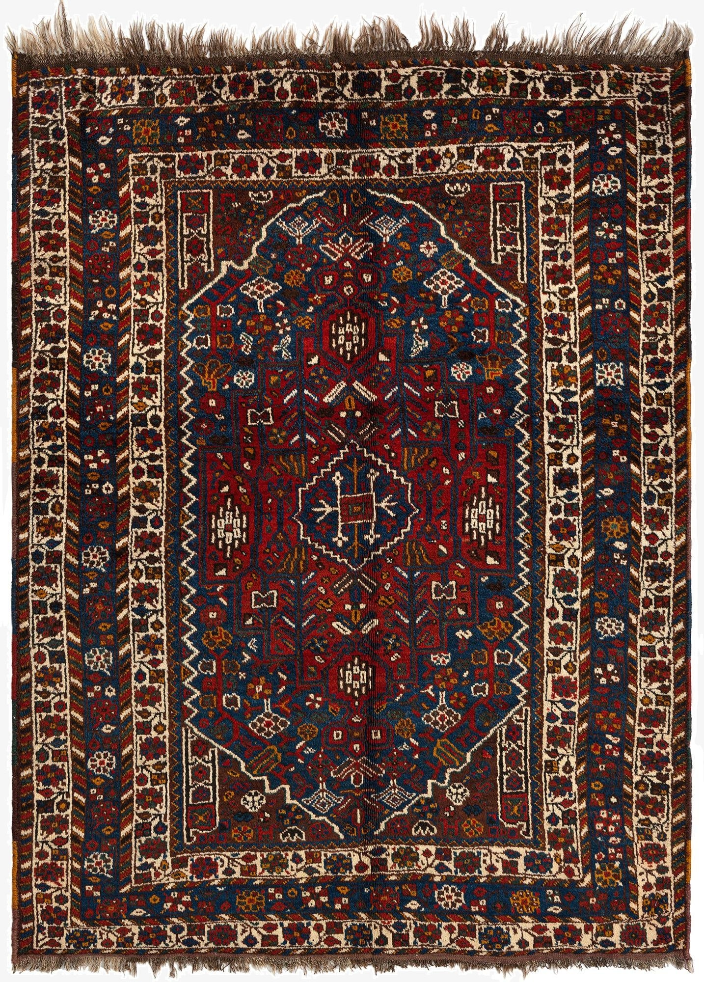 5' 2 x 6' 11 Ghashghai Wool Rug