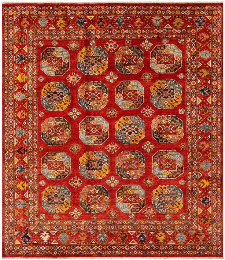 Detail image of 8' 6 x 9' 9 Ghazni Diyar Rug