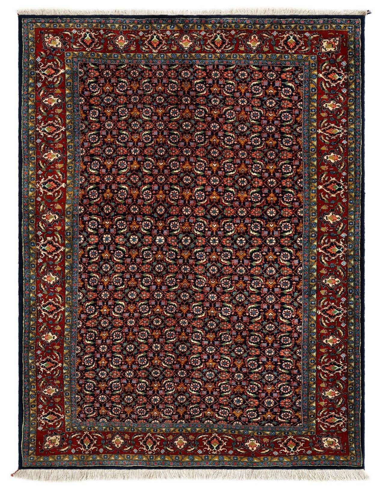4' 6 x 7' 1 Ghiassabad Rug