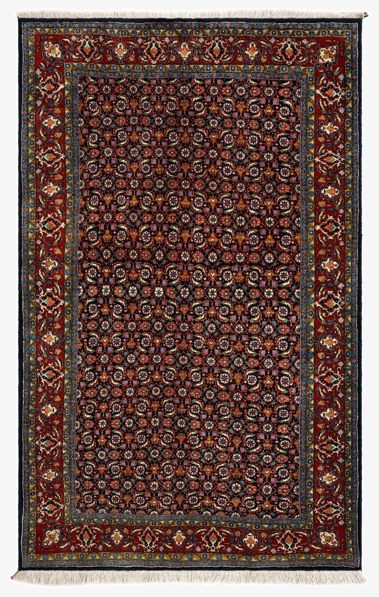 4' 6 x 7' 1 Ghiassabad Rug