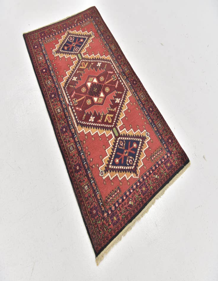 Detail image of 3' x 5' 3 Hand Knotted Gholtogh Persian Wool Rug