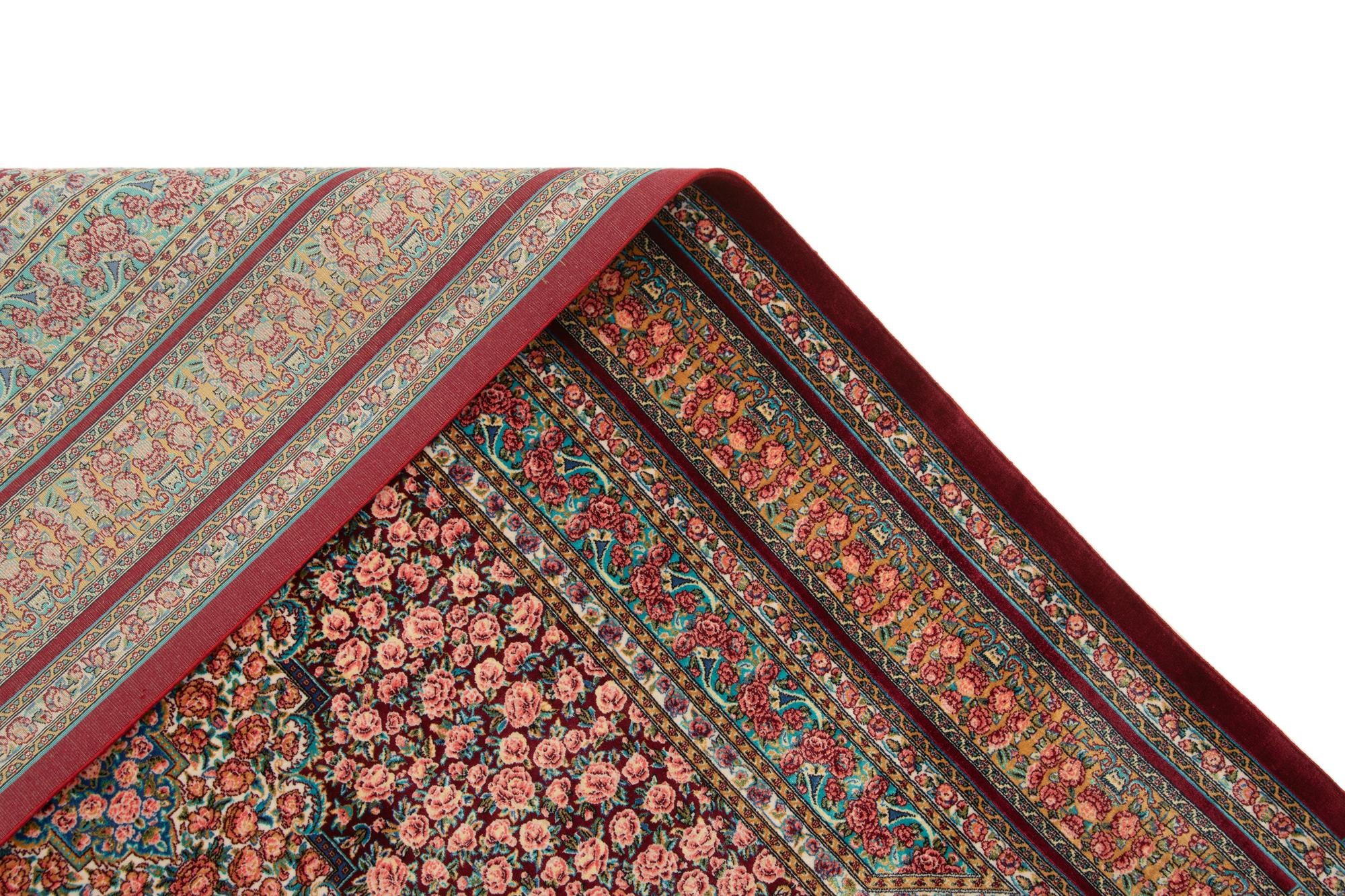 3' 3 x 4' 9 Ghom Design Rug