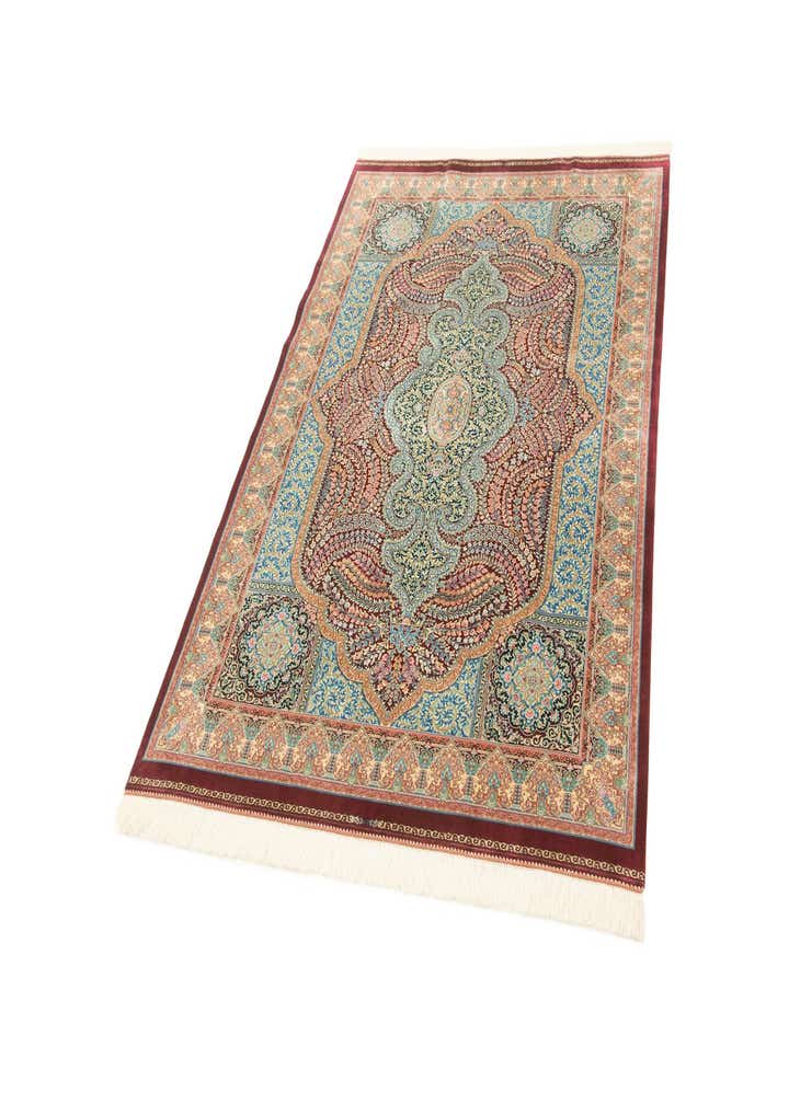 4' 4 x 6' 4 Ghom Design Rug