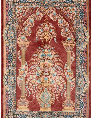 3' 3 x 4' 9 Ghom Design Rug