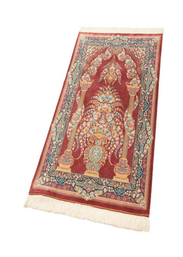 3' 3 x 4' 9 Ghom Design Rug