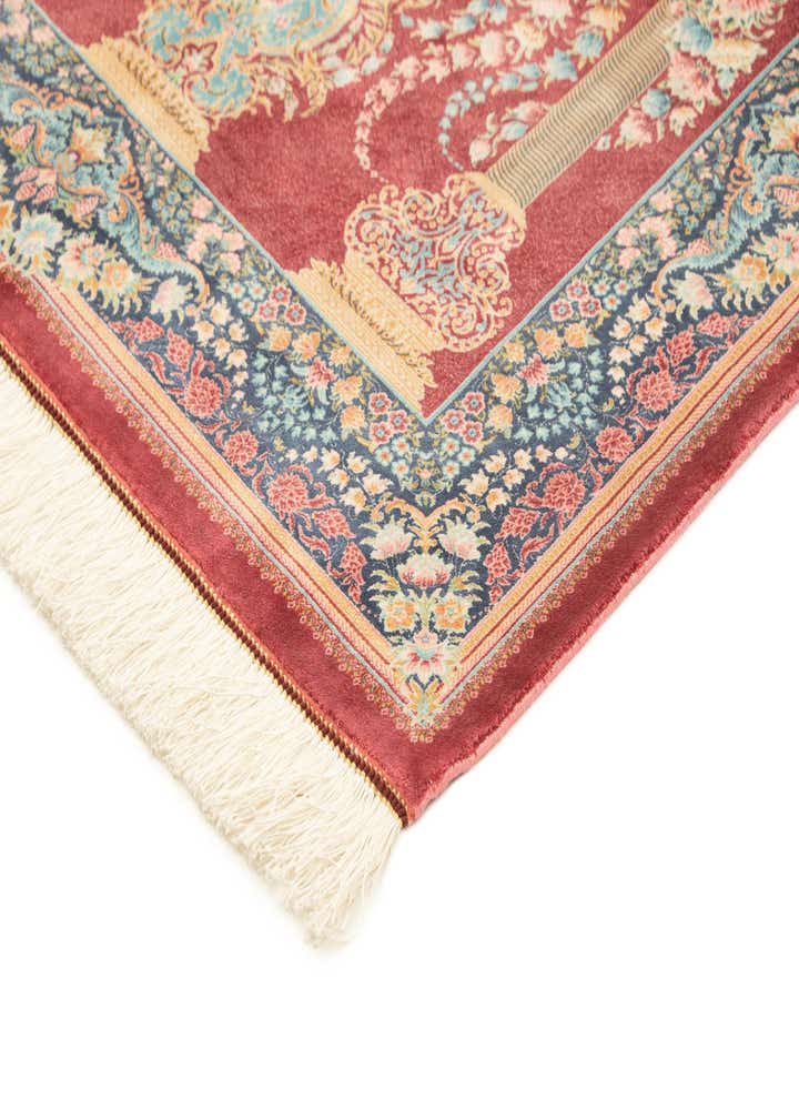 3' 3 x 4' 9 Ghom Design Rug