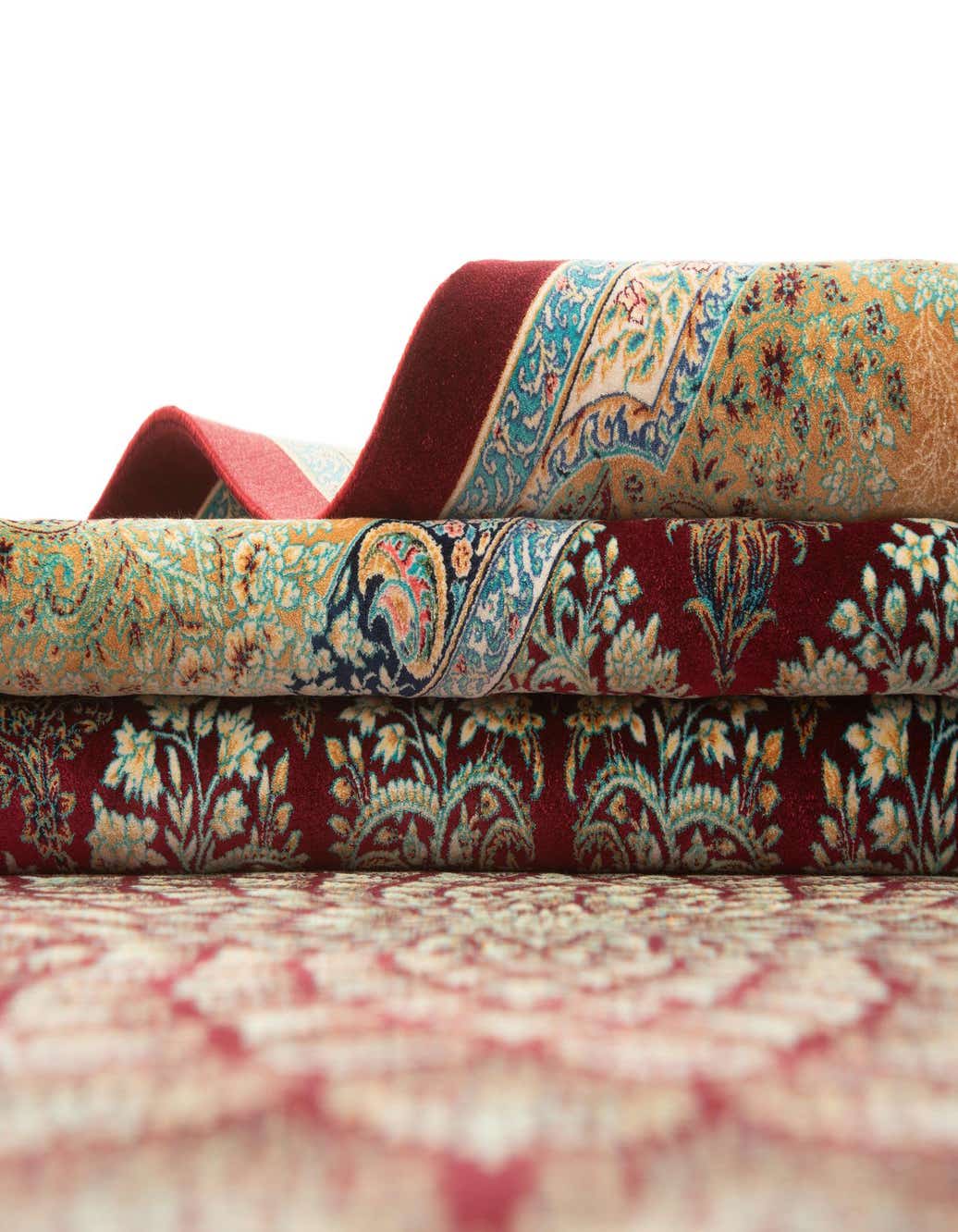 6' 7 x 9' 7 Ghom Design Rug