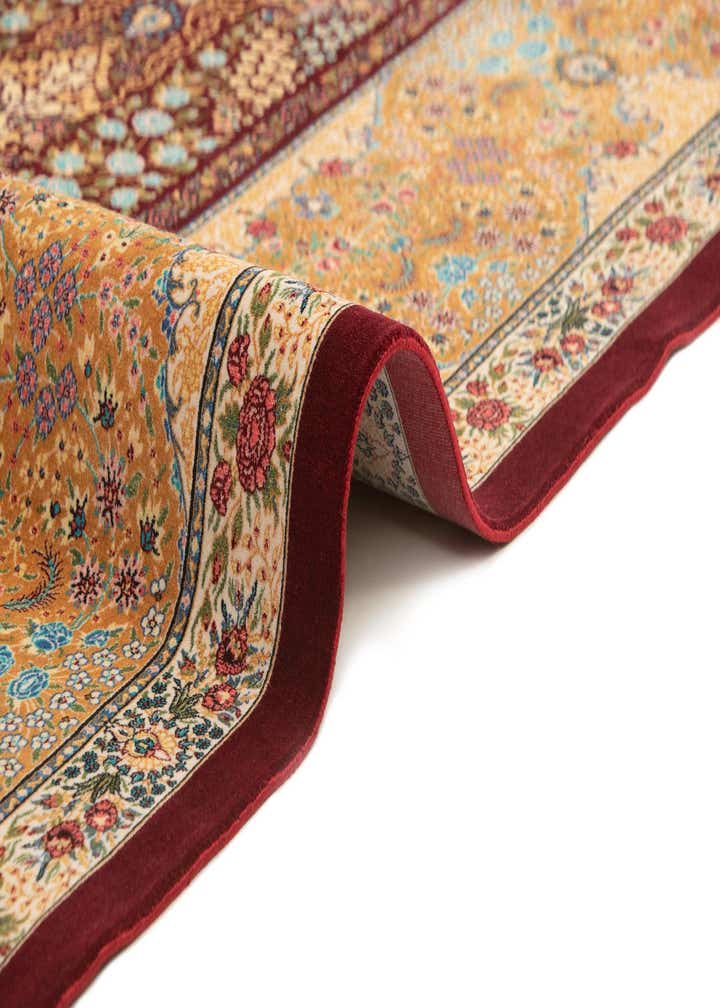 6' 7 x 9' 8 Ghom Design Rug
