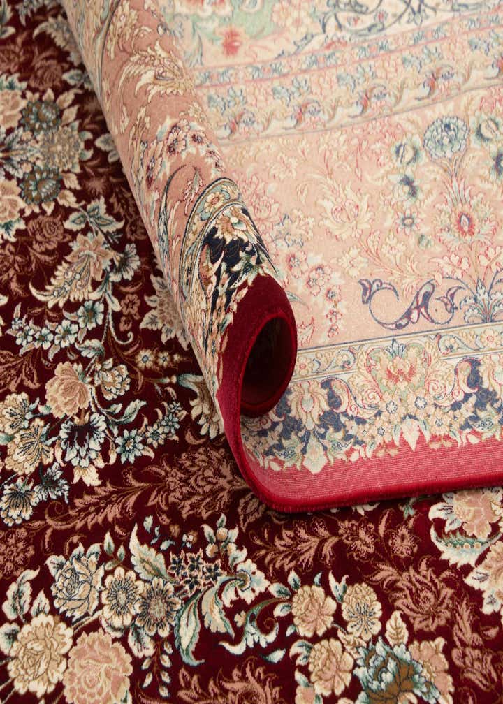 7' 11 x 11' 1 Ghom Design Rug