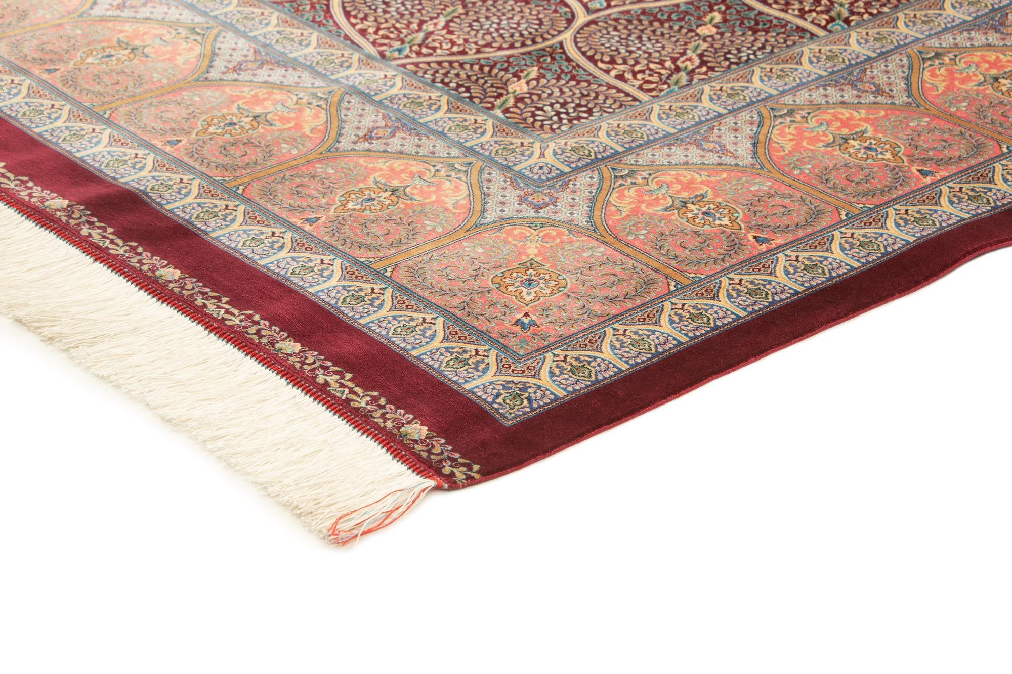 6' 6 x 9' 6 Ghom Design Rug