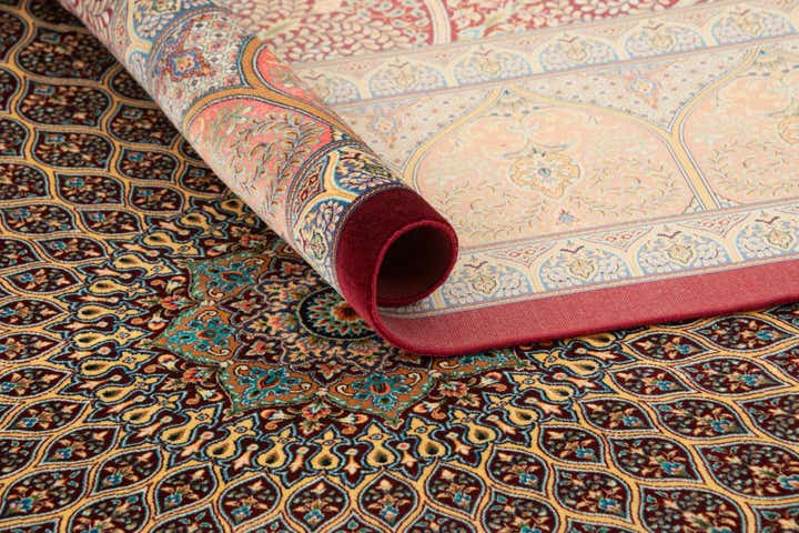 6' 6 x 9' 6 Ghom Design Rug
