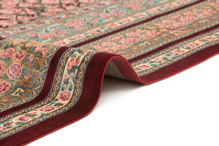 6' 6 x 9' 8 Ghom Design Rug