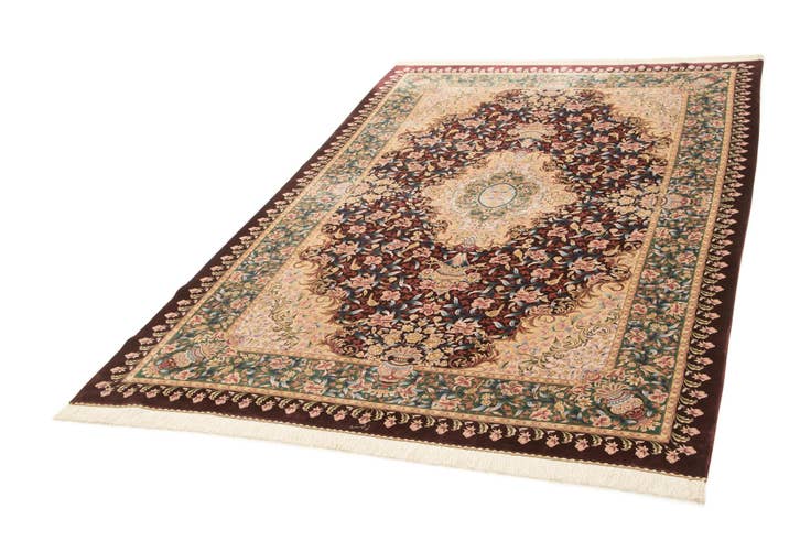 Detail image of 5' 8 x 8' 11 Ghom Design Rug