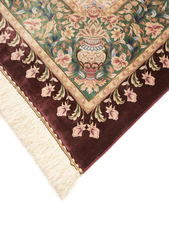 5' 8 x 8' 11 Ghom Design Rug
