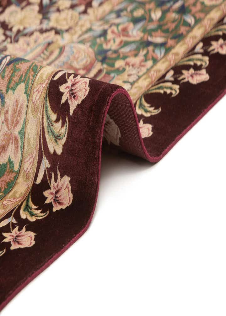 5' 8 x 8' 11 Ghom Design Rug