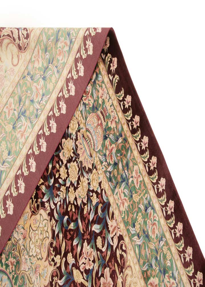 5' 8 x 8' 11 Ghom Design Rug