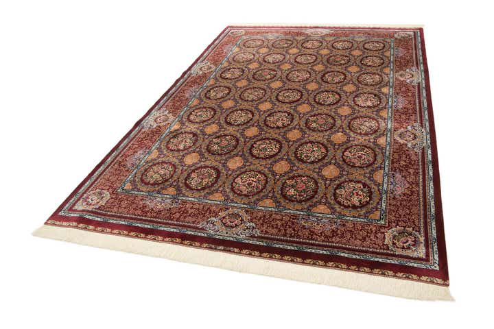 6' 6 x 9' 7 Ghom Design Rug